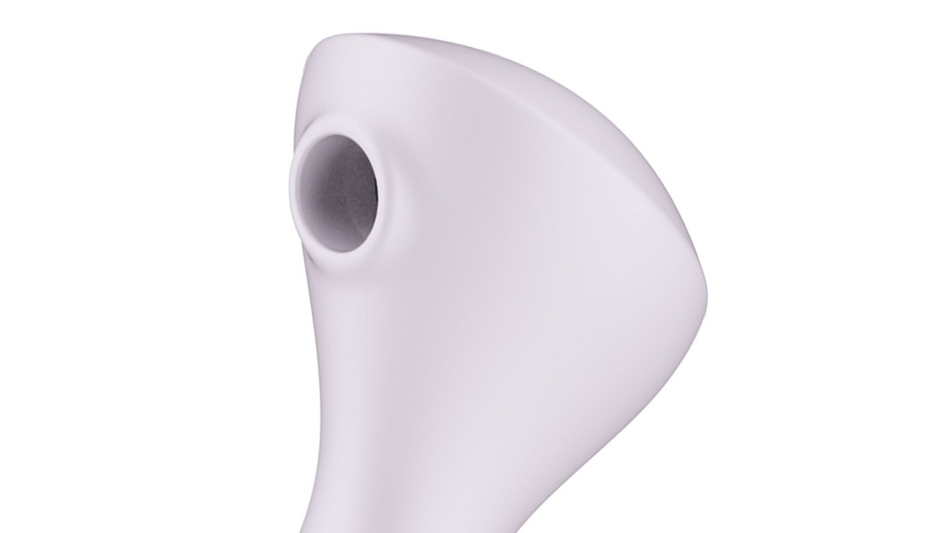 Вібромасажер Satisfyer Wand-erful з вакуумною кліторальною стимуляцією, Бузковий