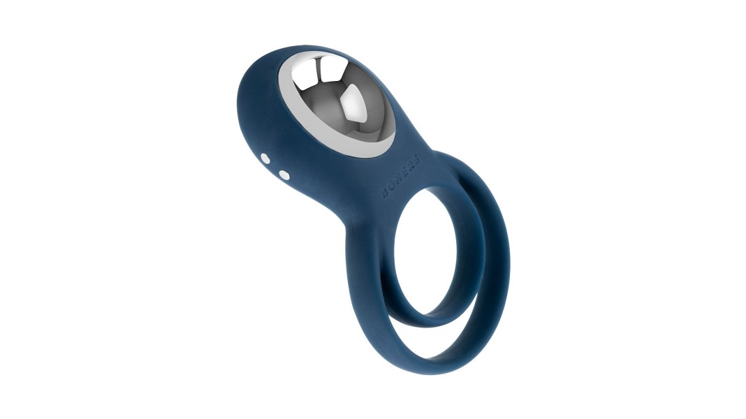 Ерекційне кільце з вібрацією Boners Vibrating Double Cock Ring