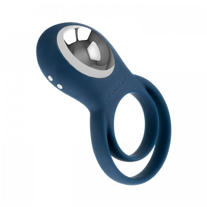 Ерекційне кільце з вібрацією Boners Vibrating Double Cock Ring