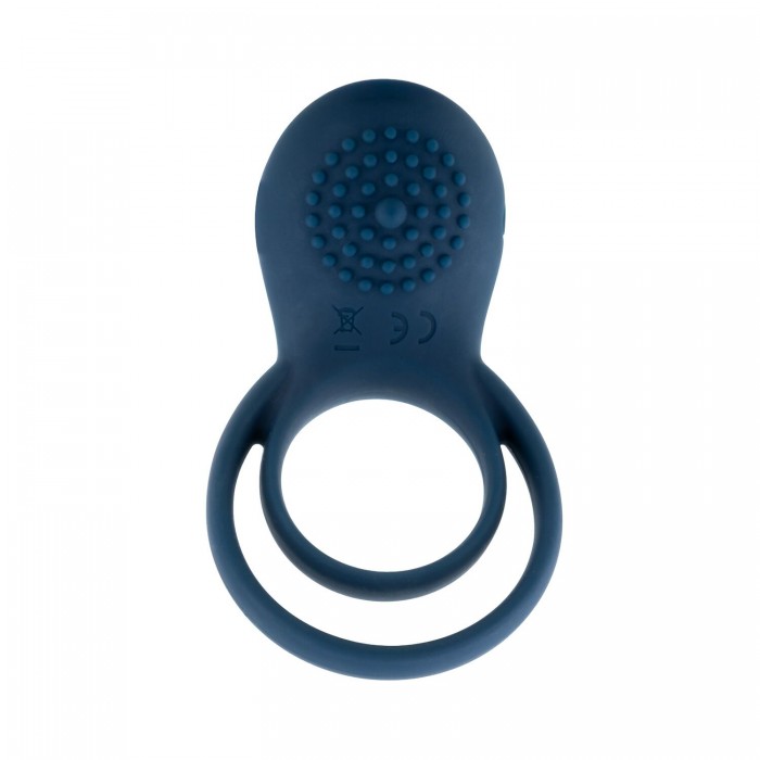 Ерекційне кільце з вібрацією Boners Vibrating Double Cock Ring