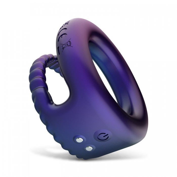 Ерекційне віброкільце Hueman - Jupiter Vibrating Cock and Ball Ring