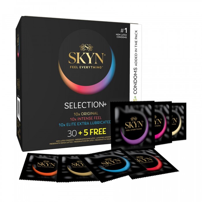 Набір безлатексних презервативів SKYN Selection, 35 шт.