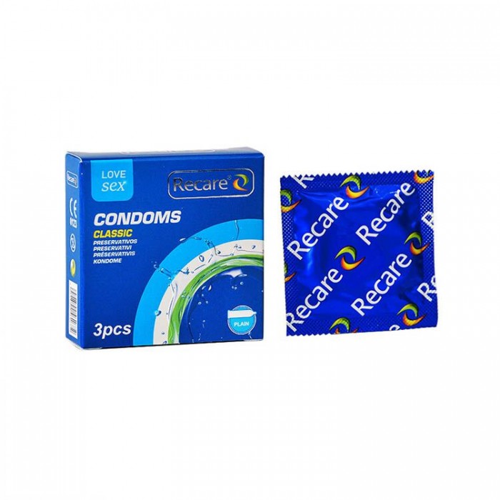 Презервативы Recare Classic Condoms, 3 шт, классические