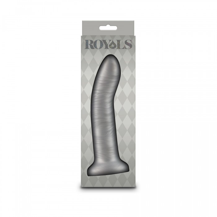 Ділдо NS Novelties Royals - розмір 7 дюймів Charlie - Metallic Champagne