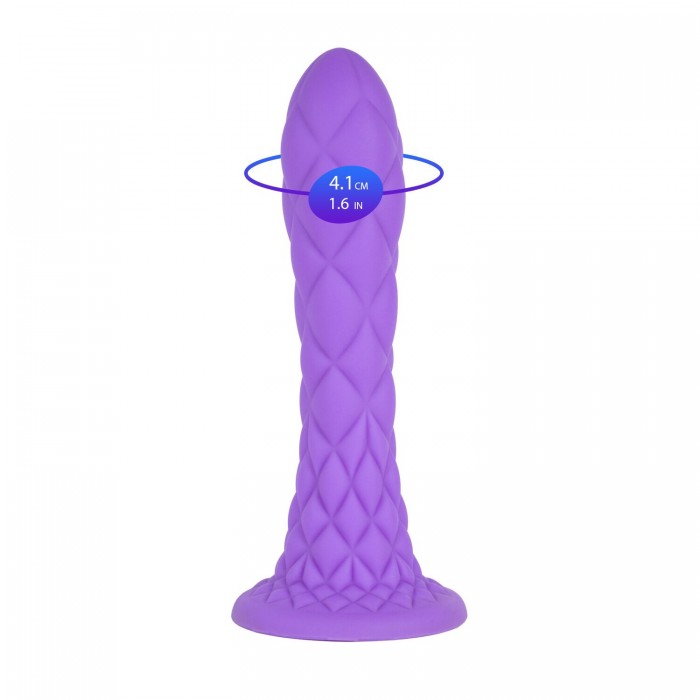Фаллоимитатор SilexD Fantasy Liquid Silicone Dreamy, размер 7in, Фиолетовый