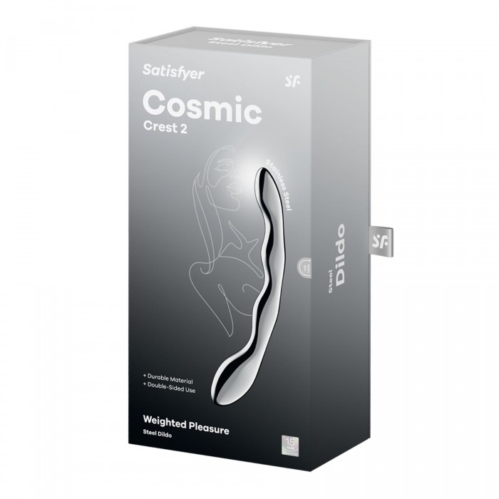 Металевий дилдо Satisfyer Cosmic Crest 2