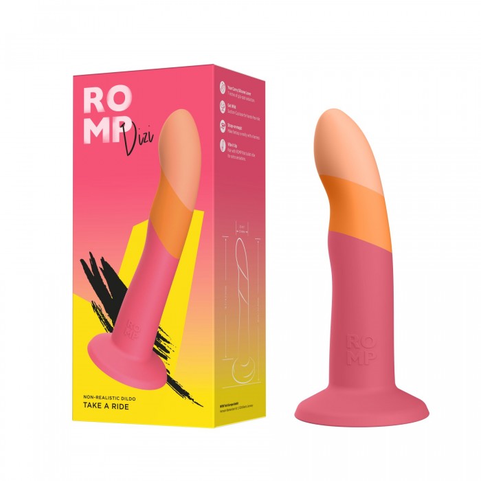 Яркий дилдо Romp Dizi