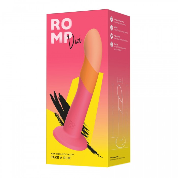 Яркий дилдо Romp Dizi