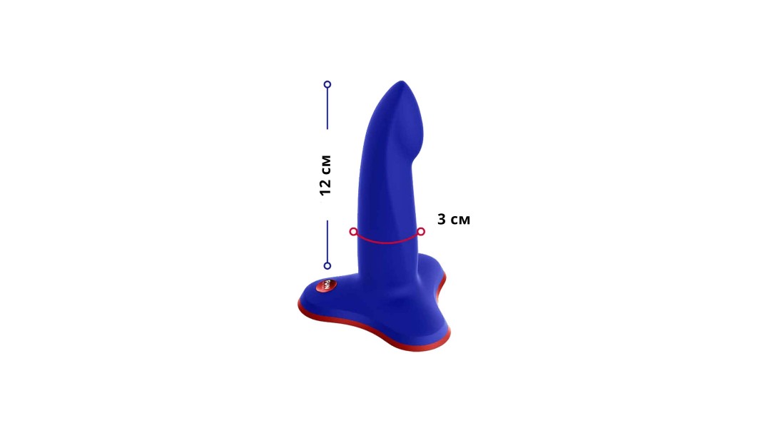 Фалоімітатор Fun Factory LIMBA FLEX, розмір S, синій