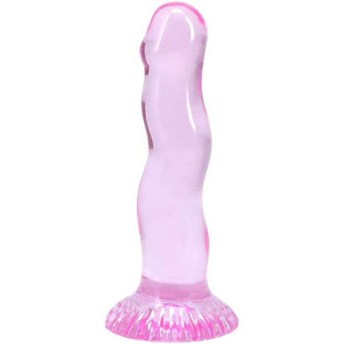 Набор фаллоимитаторов Doc Johnson Crystal Jellies - Dong Starter Set - Фиолетовый, Розовый, Зеленый