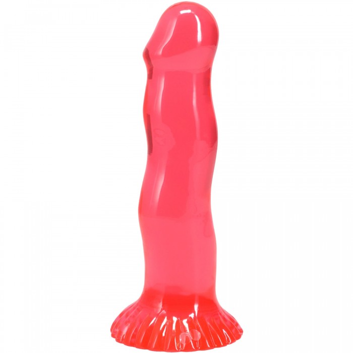 Набор фаллоимитаторов Doc Johnson Crystal Jellies - Dong Starter Set - Фиолетовый, Розовый, Зеленый