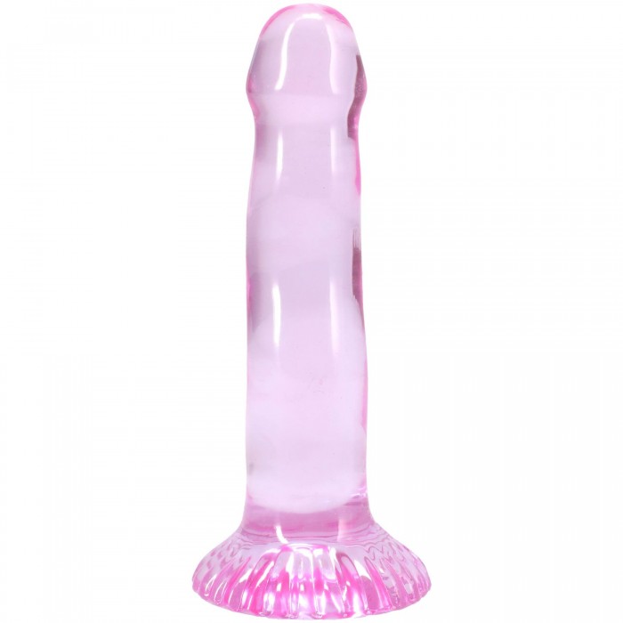 Набор фаллоимитаторов Doc Johnson Crystal Jellies - Dong Starter Set - Фиолетовый, Розовый, Зеленый