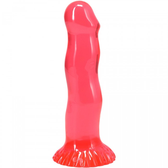 Набор фаллоимитаторов Doc Johnson Crystal Jellies - Dong Starter Set - Фиолетовый, Розовый, Зеленый