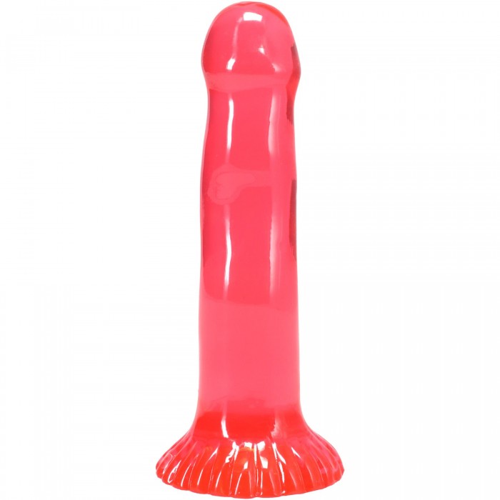 Набор фаллоимитаторов Doc Johnson Crystal Jellies - Dong Starter Set - Фиолетовый, Розовый, Зеленый