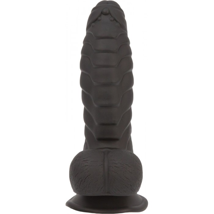 Фаллоимитатор ADDICTION Ben 7" Dildo With Balls, Черный