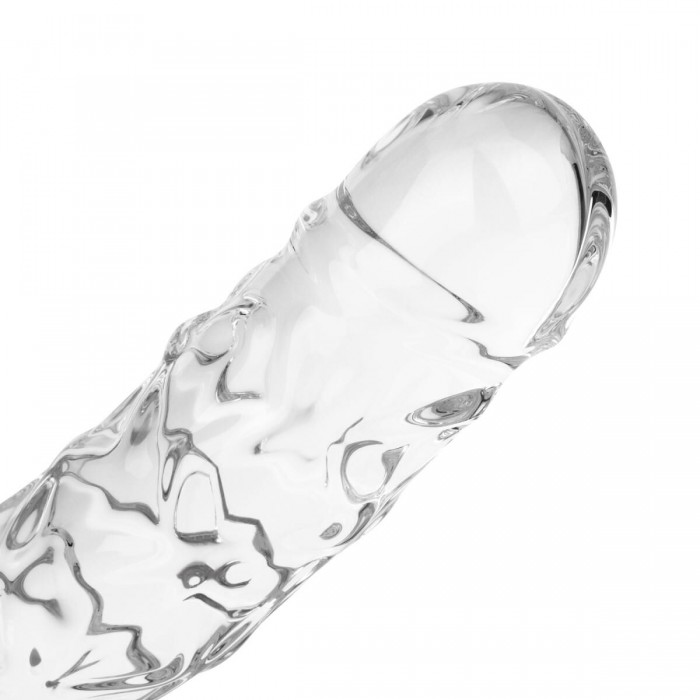 Стеклянный фаллоимитатор Gildo Textured Glass Dildo No. 36