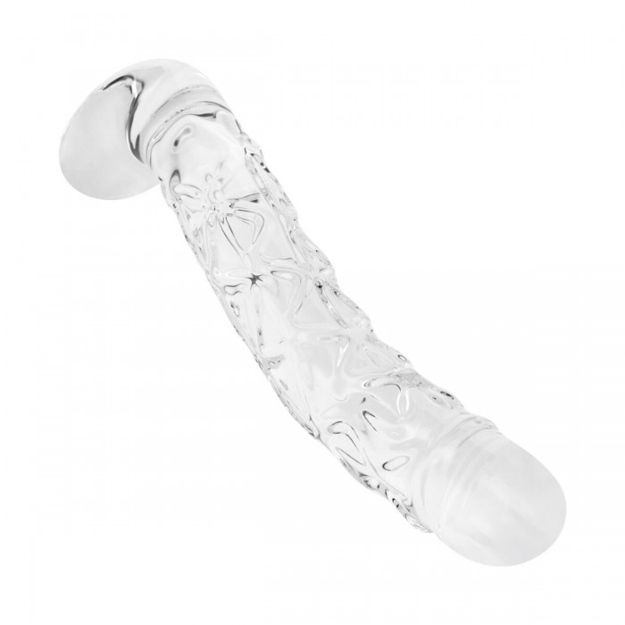 Стеклянный фаллоимитатор Gildo Textured Glass Dildo No. 36