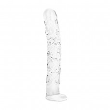 Стеклянный фаллоимитатор Gildo Textured Glass Dildo No. 36