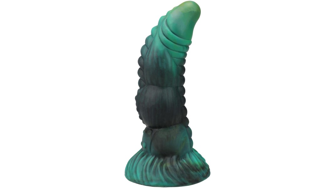 Фэнтезийный фаллоимитатор Doc Johnson Vac-U-Lock x Fantasy Fuckers Green Serpent