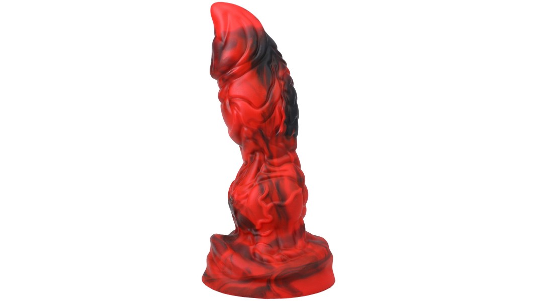 Фэнтезийный фаллоимитатор Doc Johnson Vac-U-Lock x Fantasy Fuckers Red Raider