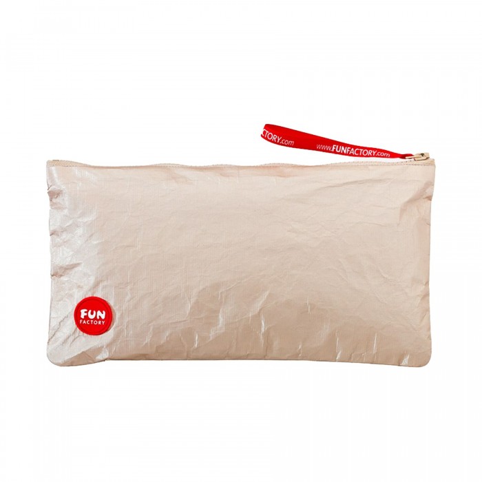 Сумка для секс-іграшок Fun Factory TOYBAG розмір M, золотиста