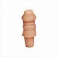 Бежевий Корок для пляшки Diverty Sex Пеніс, тілесний колір