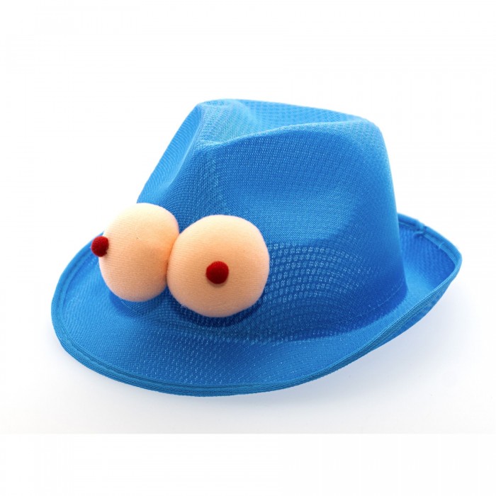 Шляпа с грудью Diverty Sex, Синий цвет