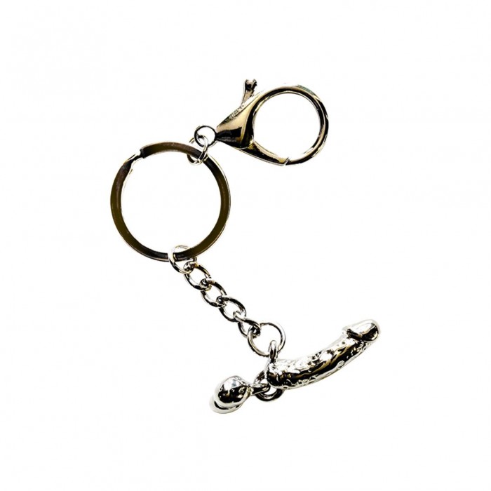 Брелок в виде дилдо из цинкового сплава Liebe Seele Zinc Alloy Dildo Key Holder