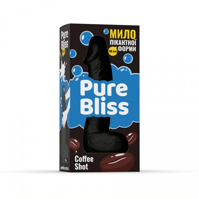 Ароматне мило пікантної форми Pure Bliss Black Coffee Shot (Кава), L