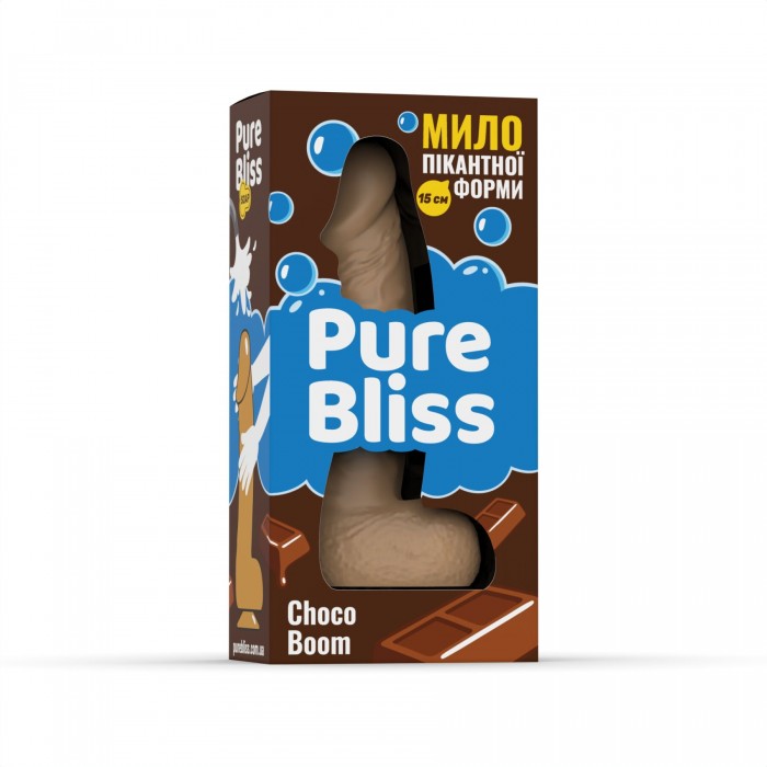 Ароматне мило пікантної форми Pure Bliss Brown Choco Boom (Шоколад), M