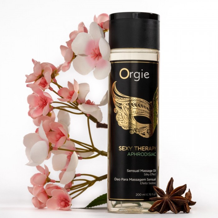 Масажна олія Orgie - Sexy Therapy Aphrodisiac (200 мл), гібридна