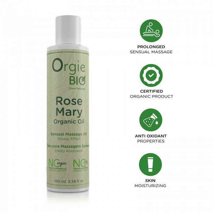 Масажна органічна олія Orgie – Bio Rosemary Organic Oil (100 мл)