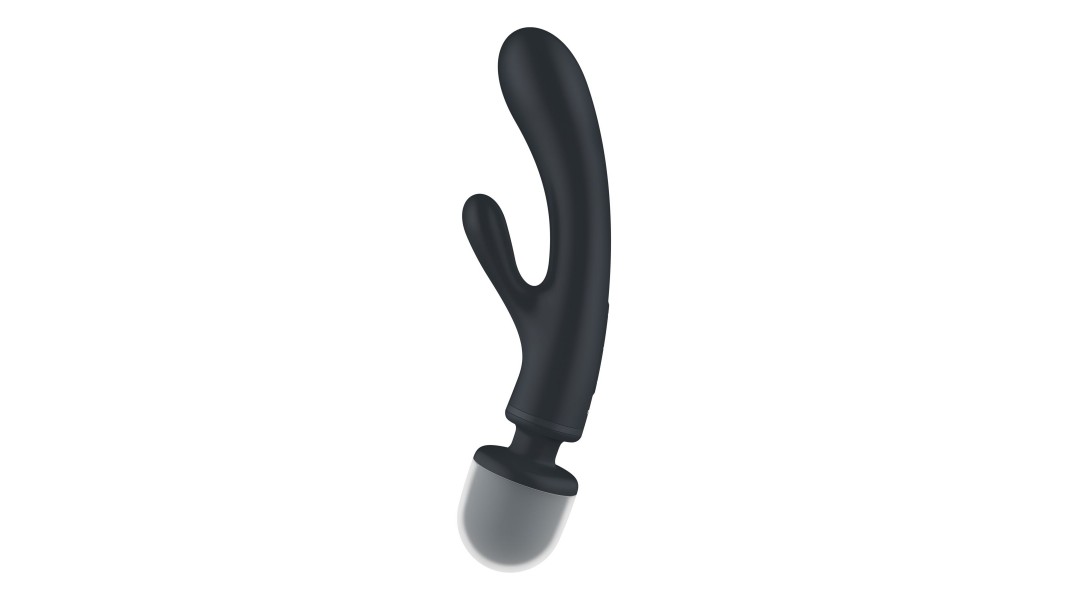Вібратор 2 в 1 Satisfyer Triple Lover (Grey)