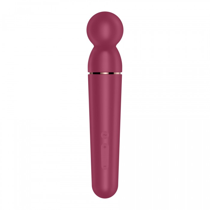 Вібромасажер Satisfyer Planet Wand-er Berry/Rosegold