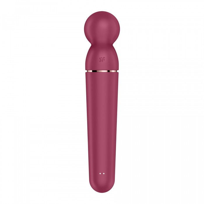 Вібромасажер Satisfyer Planet Wand-er Berry/Rosegold