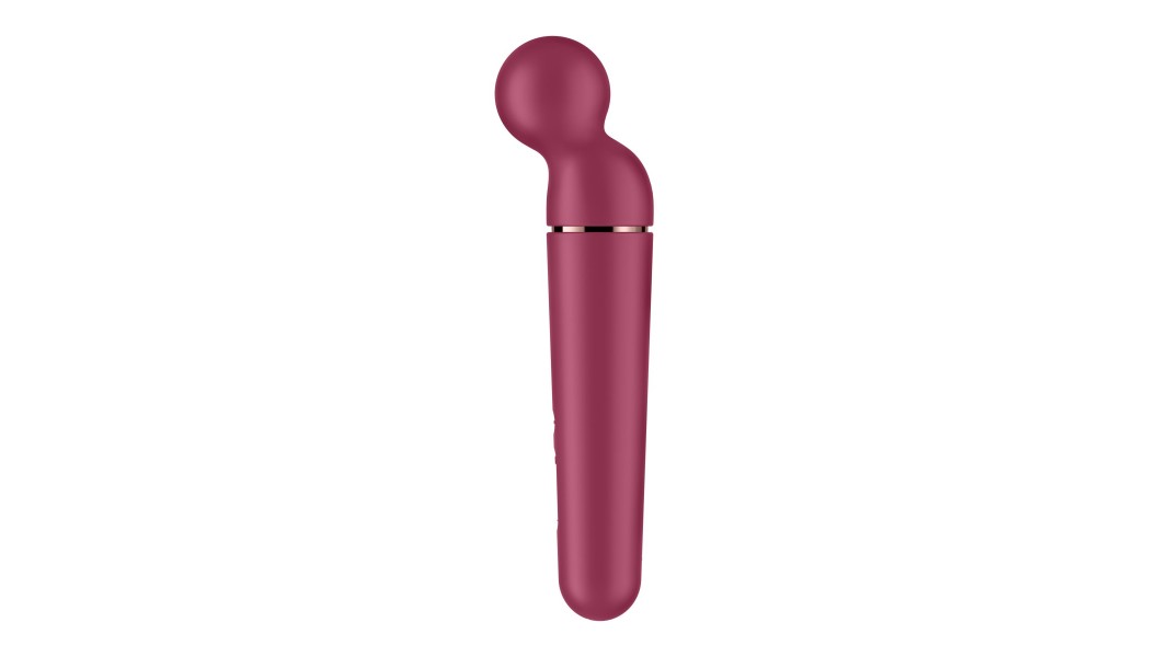 Вібромасажер Satisfyer Planet Wand-er Berry/Rosegold