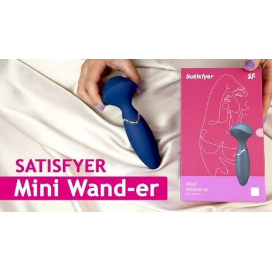 Вібромасажер Satisfyer Mini Wand-er Blue