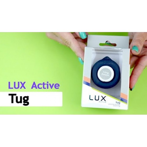 Подвійне ерекційне кільце LUX Active-Tug-Versatile Silicone Cock Ring
