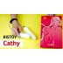 Пульсатор із вакуумним стимулятором Kistoy Cathy White на гнучкій зчіпці