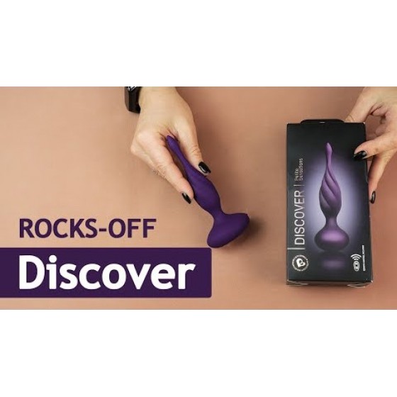 Анальная вибропробка Rocks Off Petite Sensations – Discover Purple