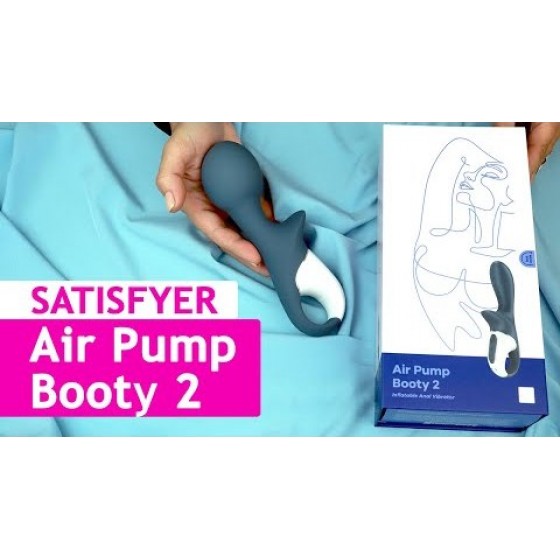 Анальний вібратор Satisfyer Air Pump Booty 2.