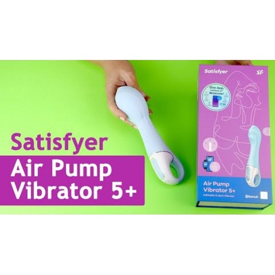 Вібратор для точки G Satisfyer Air Pump Vibrator 5+