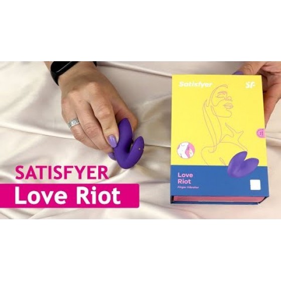Вібратор на палець Satisfyer Love Riot Pink