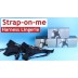 Кружевные трусы для страпона с подвязками для чулок Strap-On-Me DIVA HARNESS - M