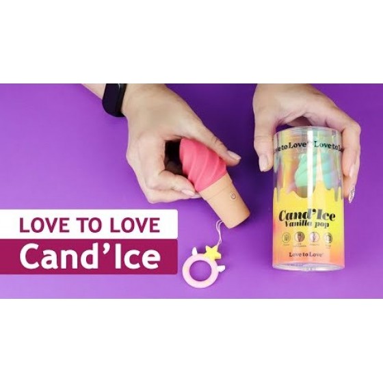 Вібратор морозиво Love To Love CAND'ICE-RASPBERRY JOLLY