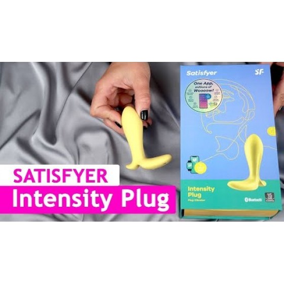 Анальная смарт пробка Satisfyer Intensity Plug Purple