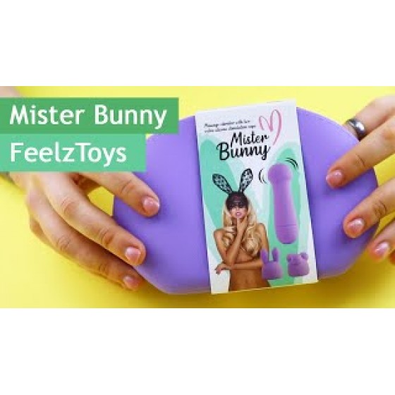 Мини-вибратор FeelzToys Mister Bunny Purple