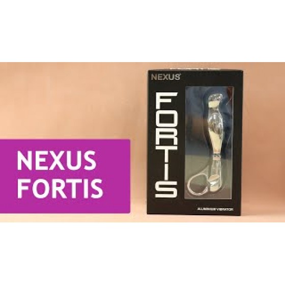 Металевий вібромасажер для простати і точки G Nexus Fortis