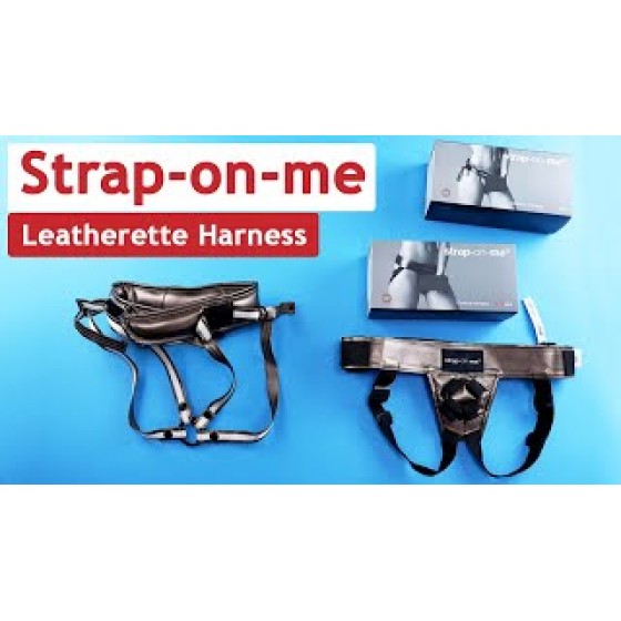 Трусы для страпона Strap-On-Me Leatherette HARNESS CURIOUS