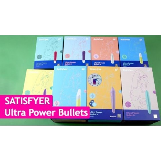 Вібратор для клітора Satisfyer Ultra Power Bullet 1 Yellow